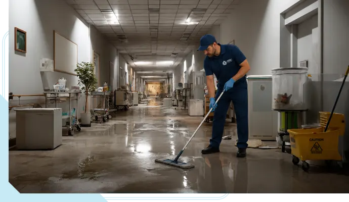 Commercial flood cleanup