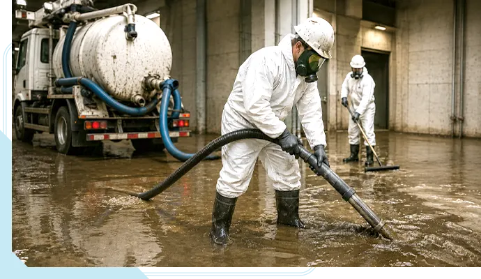 Commercial Sewage Cleanup