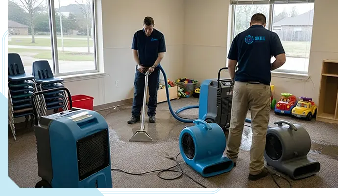 Emergency water removal service