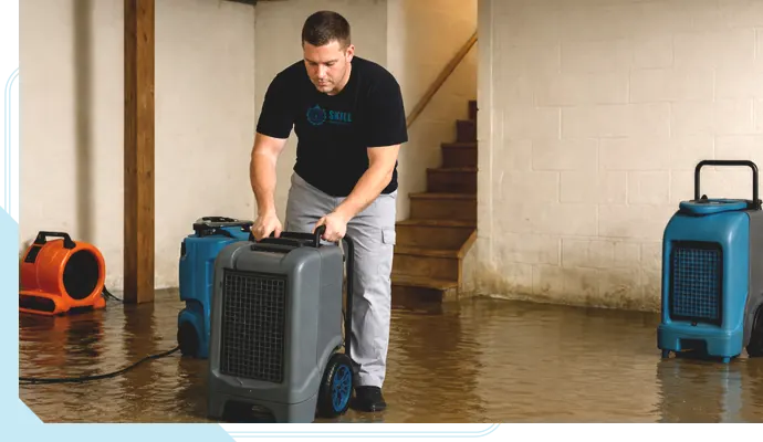 Professional water removal in Houston