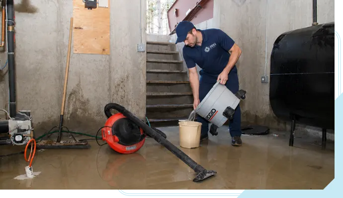 Residential flood damage restoration