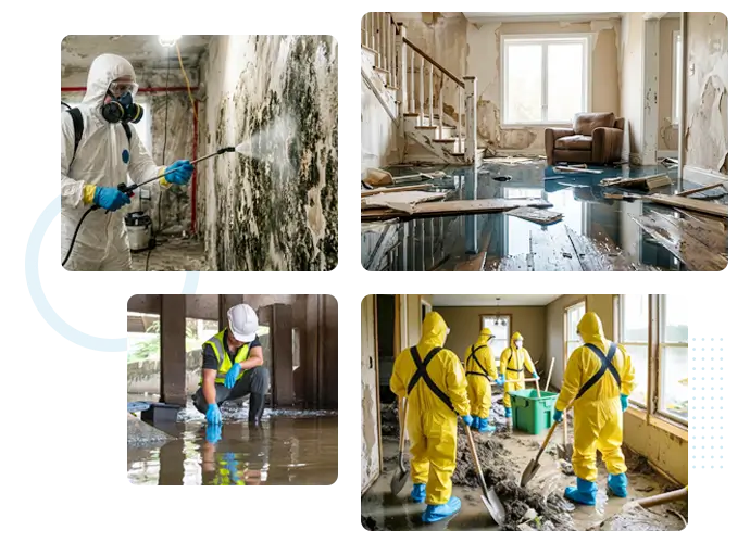 Water damage restoration in Houston, TX